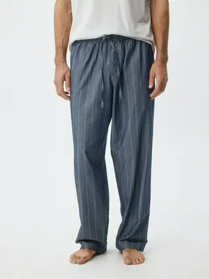 Домашние брюки в полоску, арт. 3955