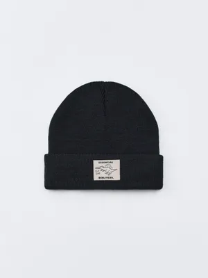 Шапка-бини с патчем детская, арт. 3957