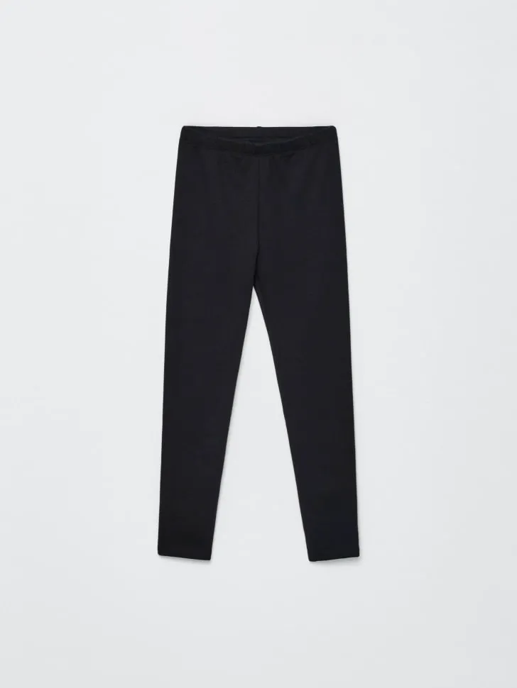 Базовые леггинсы для девочек, черный, арт. 3962