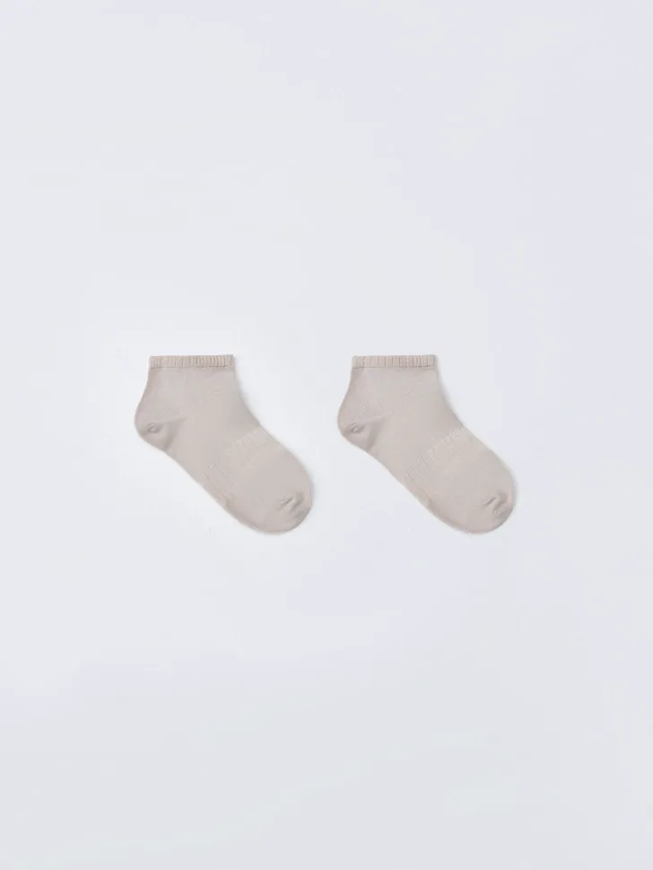 Короткие носки из модала, бежевый, арт. 3964