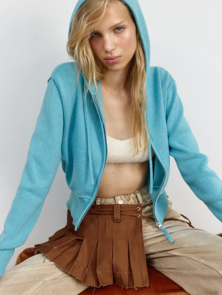 Пояс-баска в складку, коричневый, арт. 3971