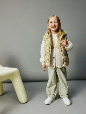 Утепленные брюки для девочек, зеленый, арт. 3983