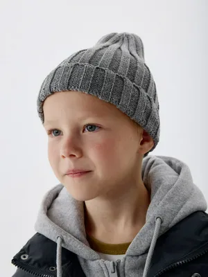 Высокая шапка-бини детская, арт. 4008