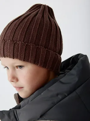 Высокая шапка-бини детская, арт. 4033