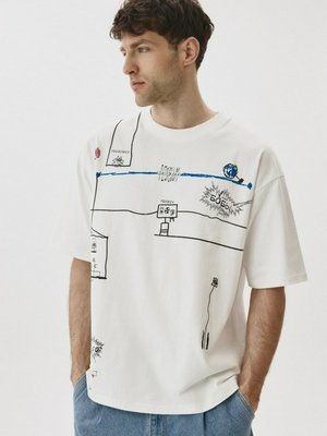Футболка RELAXED FIT с принтом
