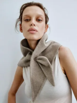 Косынка из смесовой шерсти, арт. 4058