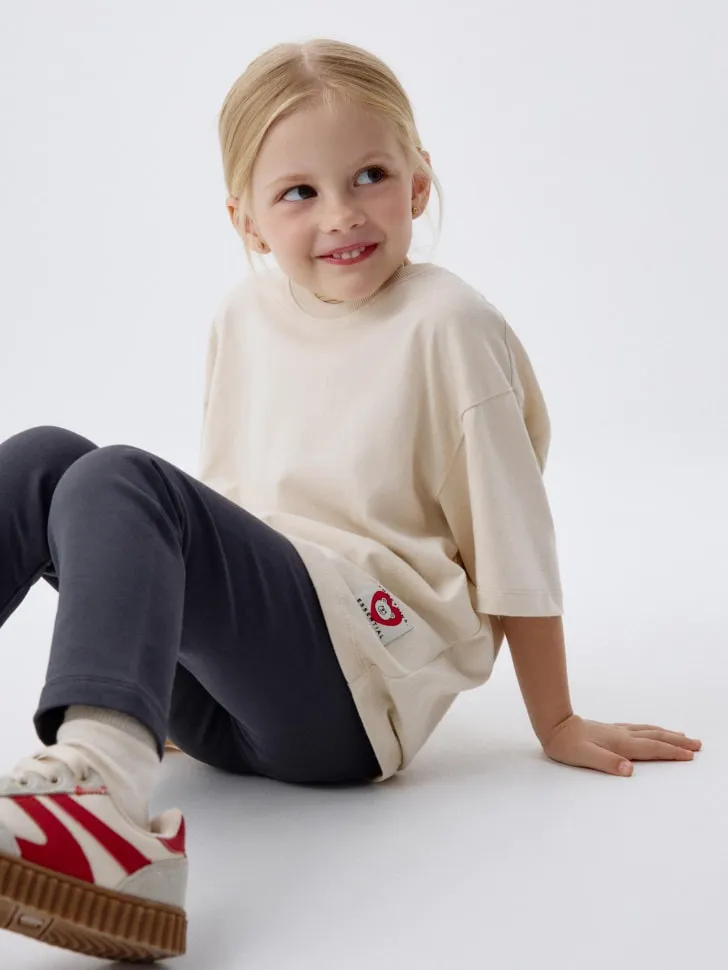 Детская футболка, бежевый, арт. 4073