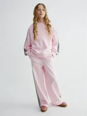 Брюки с лампасами Sela, розовый, арт. 40794