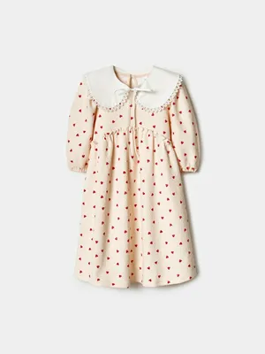 Платье Sela с нарядным воротником, бежевый, арт. 40804