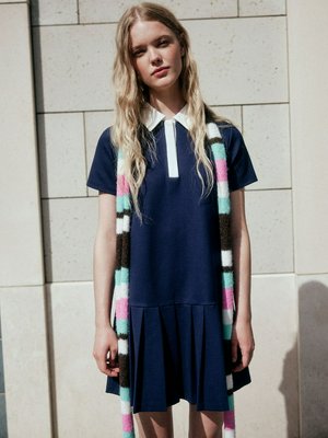 Платье с юбкой в складку SELA Young, арт. 4097