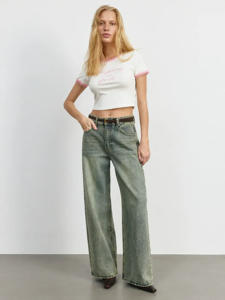 Джинсы SELA Young, синий, арт. 4100