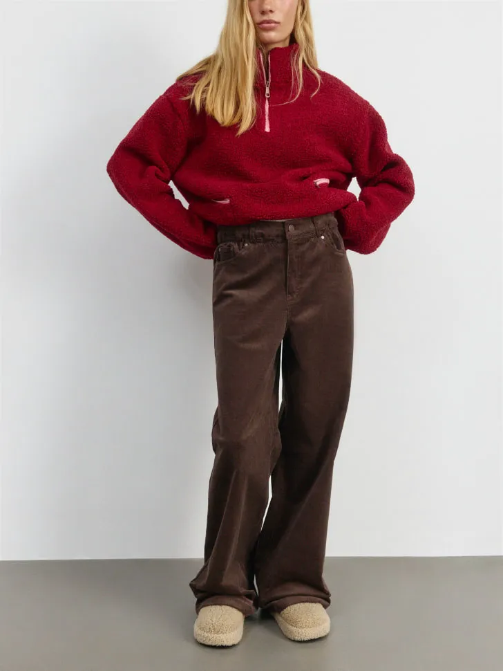 Вельветовые брюки SELA Young, арт. 4109