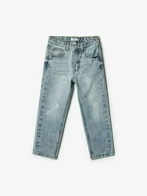 Джинсы SELA Relaxed fit для мальчиков, голубой, арт. 41526