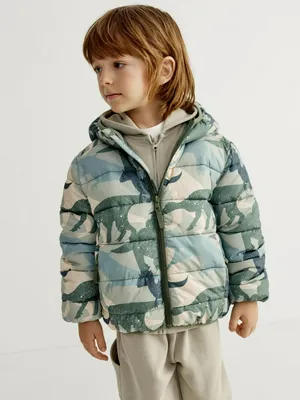 Sela Ультралегкая стеганая куртка с принтом, разноцветный, арт. 41530