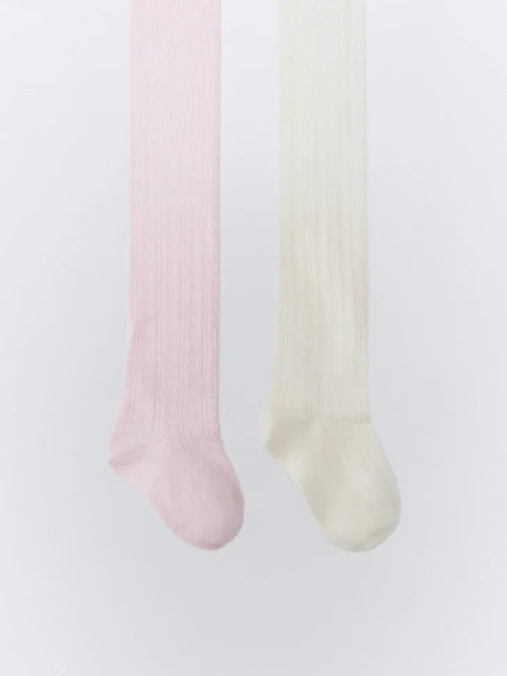 Набор колготок для малышей, разноцветный, арт. 4156