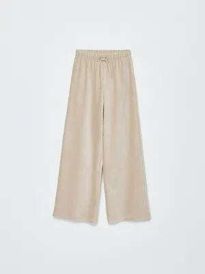 Широкие вельветовые брюки для девочек, арт. 4166