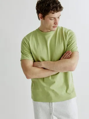 Футболка SELA PETER REGULAR FIT, зеленый, арт. 41828