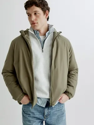 Куртка Sela утепленная с капюшоном, хаки, арт. 41837