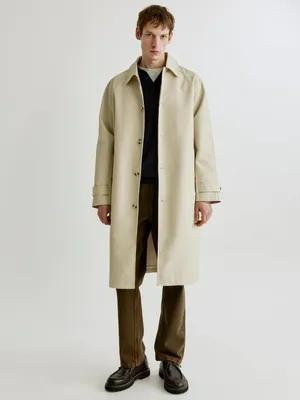 Плащ SELA из водоотталкивающей ткани, бежевый, арт. 41840