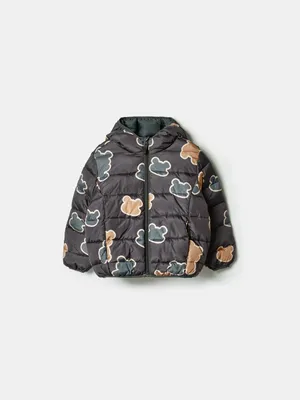 Стеганая куртка SELA с принтом, разноцветный, арт. 41858