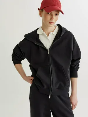 Худи-зипка SELA, серый, арт. 41967