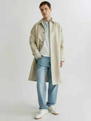 Джинсы Sela прямого кроя, голубой, арт. 41968