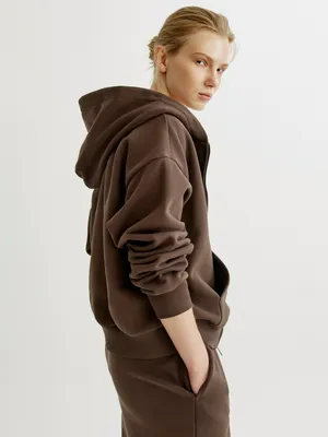 Худи-зипка SELA, черный, арт. 42035