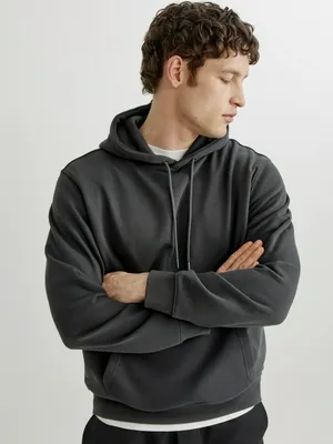 Худи Sela прямого кроя, серый, арт. 42038