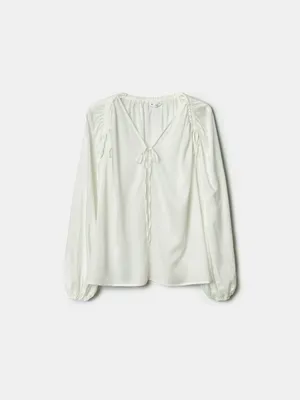 Блуза SELA, белый, арт. 42194