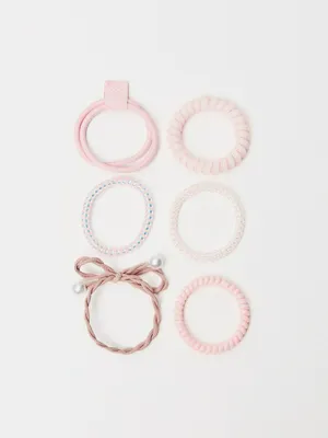 Набор из 6 резинок для волос для девочек, арт. 4220
