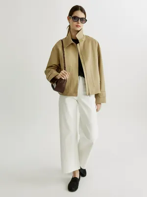 Джинсы кюлоты SELA 405, белый, арт. 42258