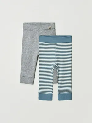 Трикотажные брюки SELA для малышей (2 шт.), разноцветный, арт. 42279