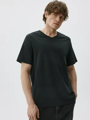 Футболка SELA MARK REGULAR FIT, черный, арт. 42280