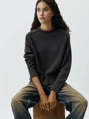 Джемпер Sela женский, серый, арт. 42393