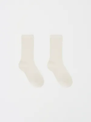 Длинные базовые носки SELA, бежевый, арт. 42397