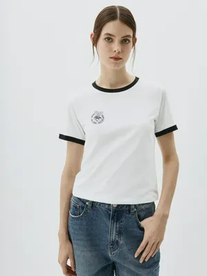 Футболка SELA, белый, арт. 42408