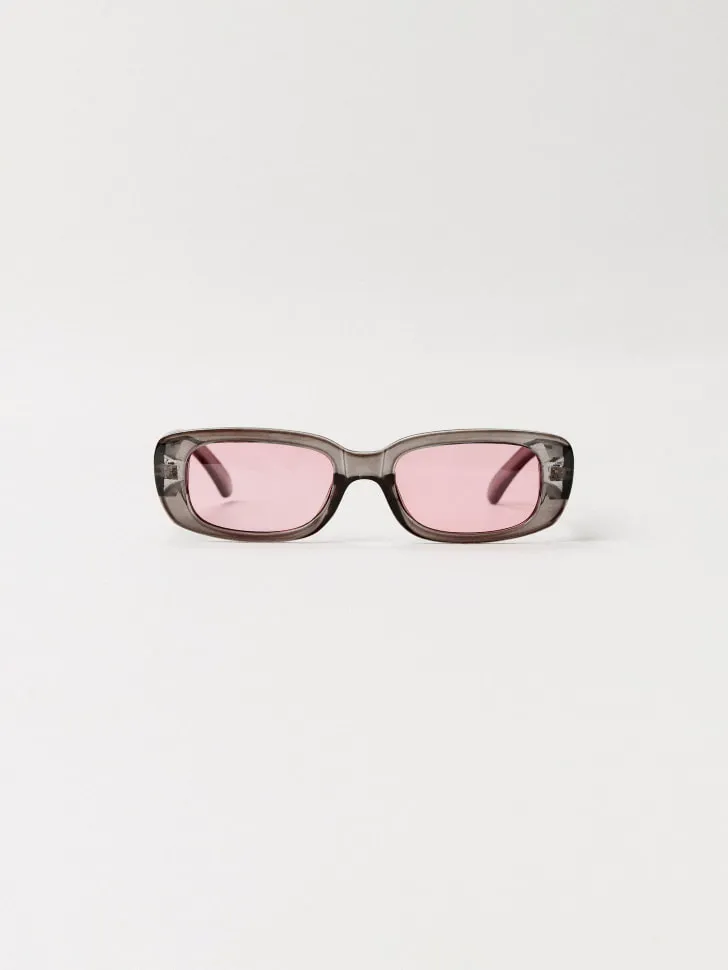 Солнцезащитные очки в полупрозрачной оправе детские, разноцветный, арт. 4244