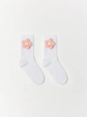 Длинные носки с декором, не указан, арт. 4251