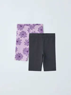 Велосипедки Sela для девочек, набор 2 шт., разноцветный, арт. 42530