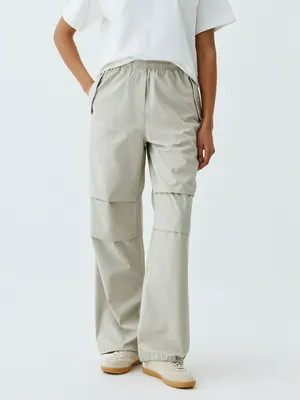 Брюки SELA парашюты, бежевый, арт. 42545