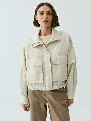 Короткая ветровка Sela, бежевый, арт. 42560