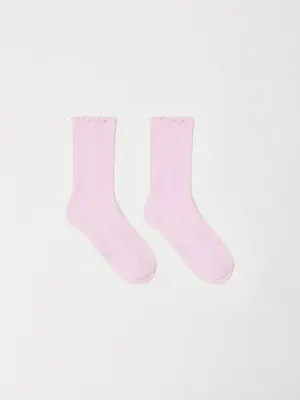 Длинные носки в рубчик, арт. 4279