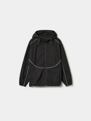 Ветровка Sela, черный, арт. 42809