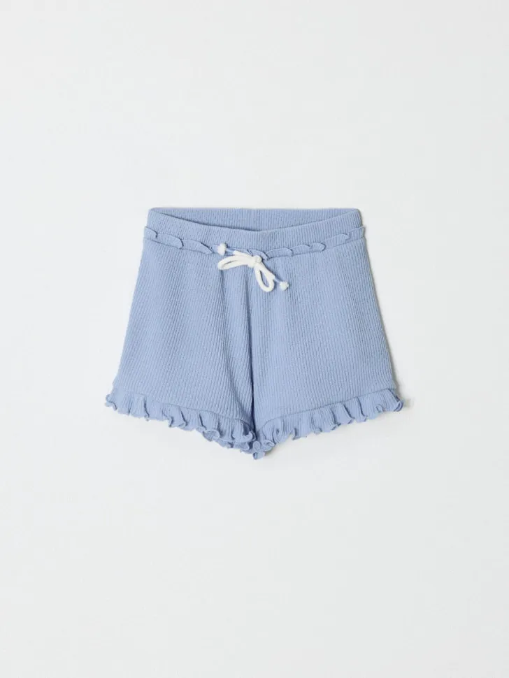 Шорты с оборками для девочек, арт. 4283