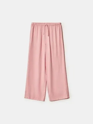 Широкие брюки Sela для девочек, розовый, арт. 42858