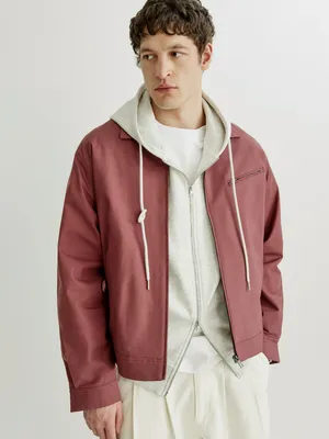 Куртка SELA мужская, бордовый, арт. 42888