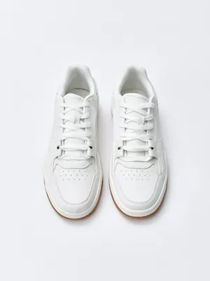 Кеды SELA из натуральной кожи, белый, арт. 42892