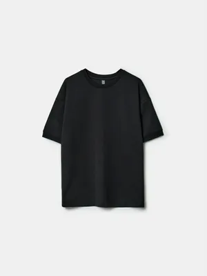 Футболка оверсайз SELA, черный, арт. 42895