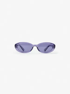 Солнцезащитные очки SELA в овальной оправе лавандовые для девочек, фиолетовый, арт. 42984