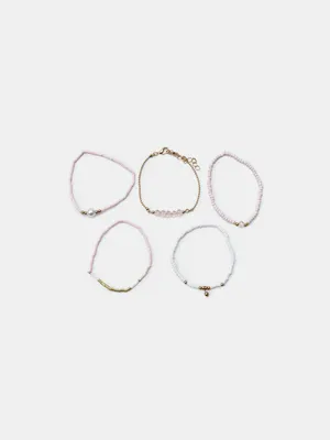 Набор бисерных браслетов SELA для девочек, разноцветный, арт. 42987